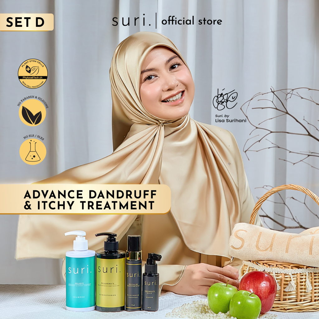 SET D : Advance Dandruff and Itchy Treatment