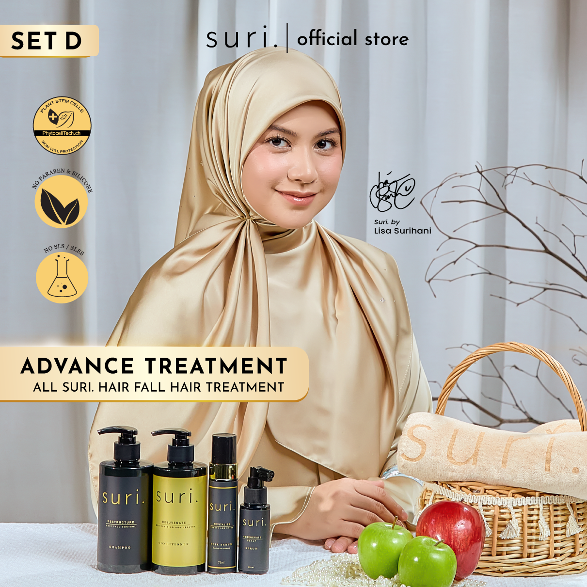 SET D : Hairfall Advance Treatment