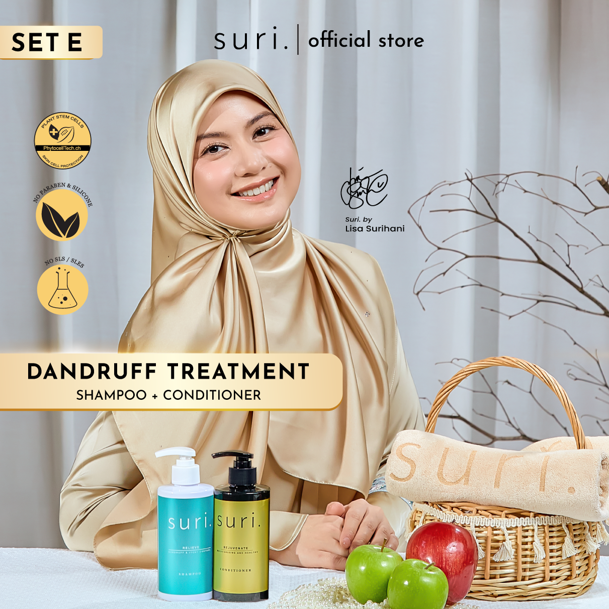 SET E : Dandruff Treatment